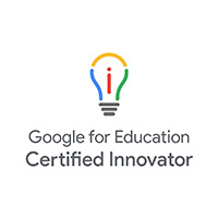 Selo Oficial Google for Education Certified Innovator